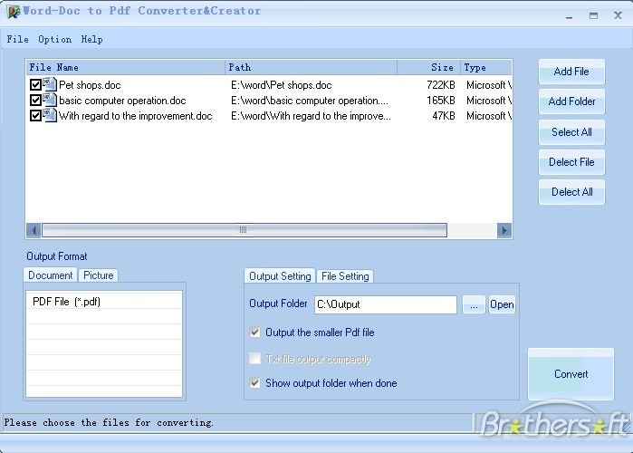 TXT to PDF converter software